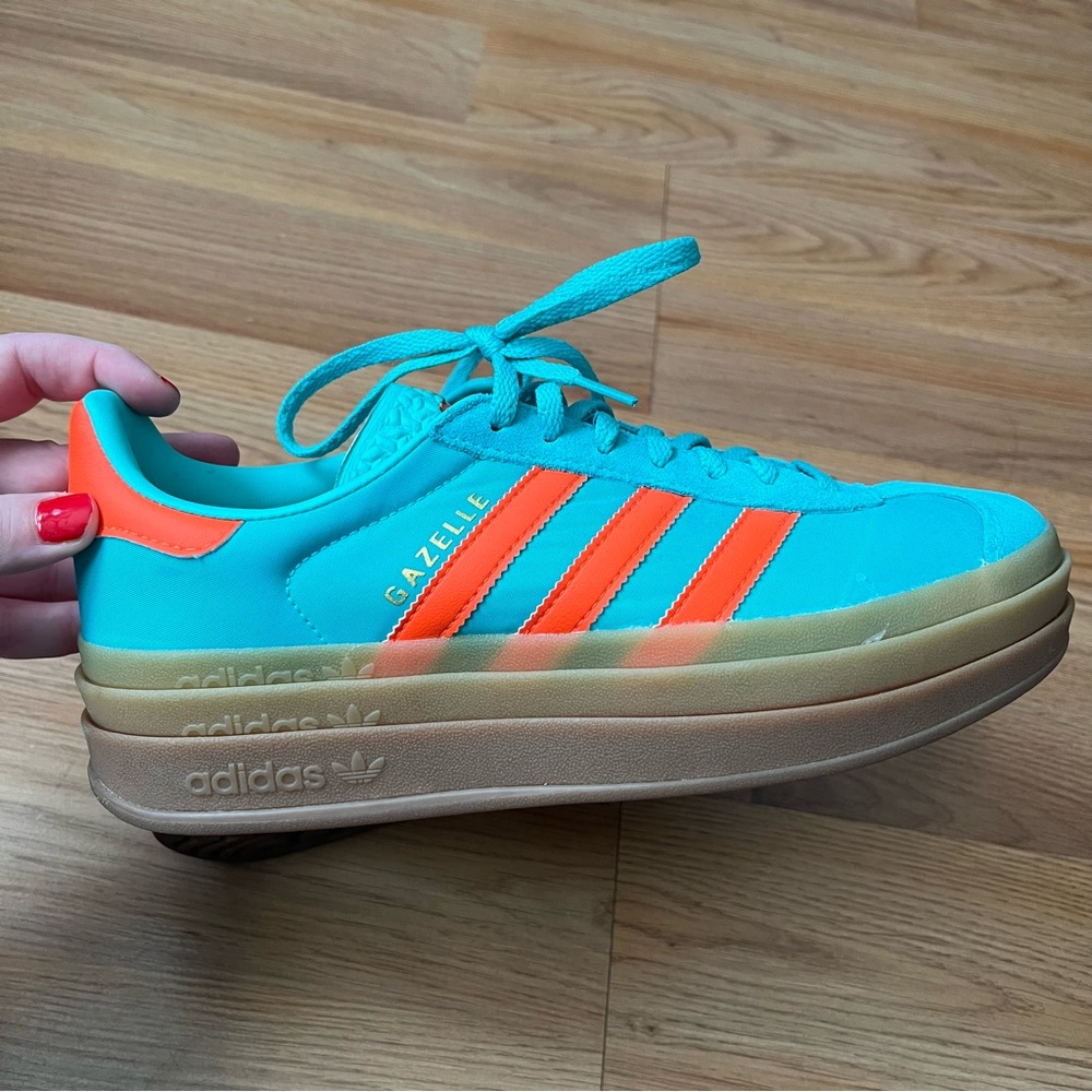 Adidas Gazelle Bold Platform Sneakers - Picture 9 of 13